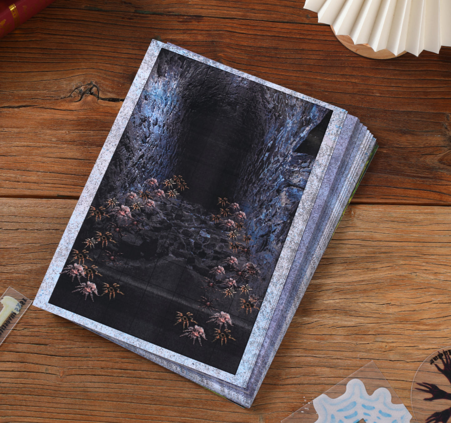DND Terrain Tiles Dungeons&Dragons Starter Set 28mm Minis Accessories Terrain D&D 5E Pathfinder Figures kit TTRPG Tabletop RPG Games asset Gift for DM DND Flat 2D Figurines Bulk Dungeons and Dragons Map D And D Players Supplies Miniatures