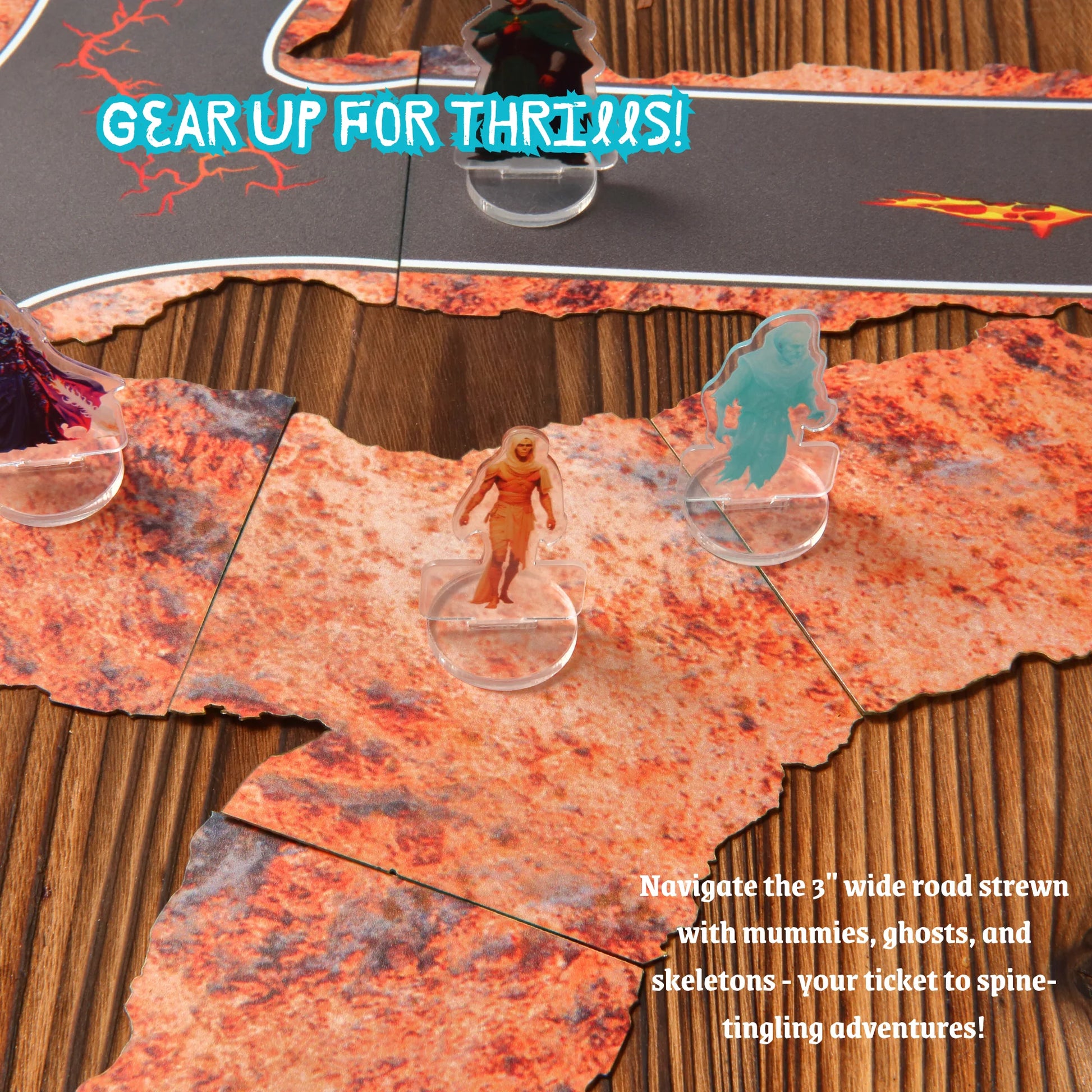 Cheap DND Terrain  Dungeons&Dragons Rivers and roads Starter Set 2D Figurines Bulk 28mm Minis Accessories Terrain D&D 5E Pathfinder Figures kit TTRPG Tabletop RPG Games asset Gift for DM DND Flat  Dungeons and Dragons Map D And D Players Supplies  DM Screen  Tiles Miniatures